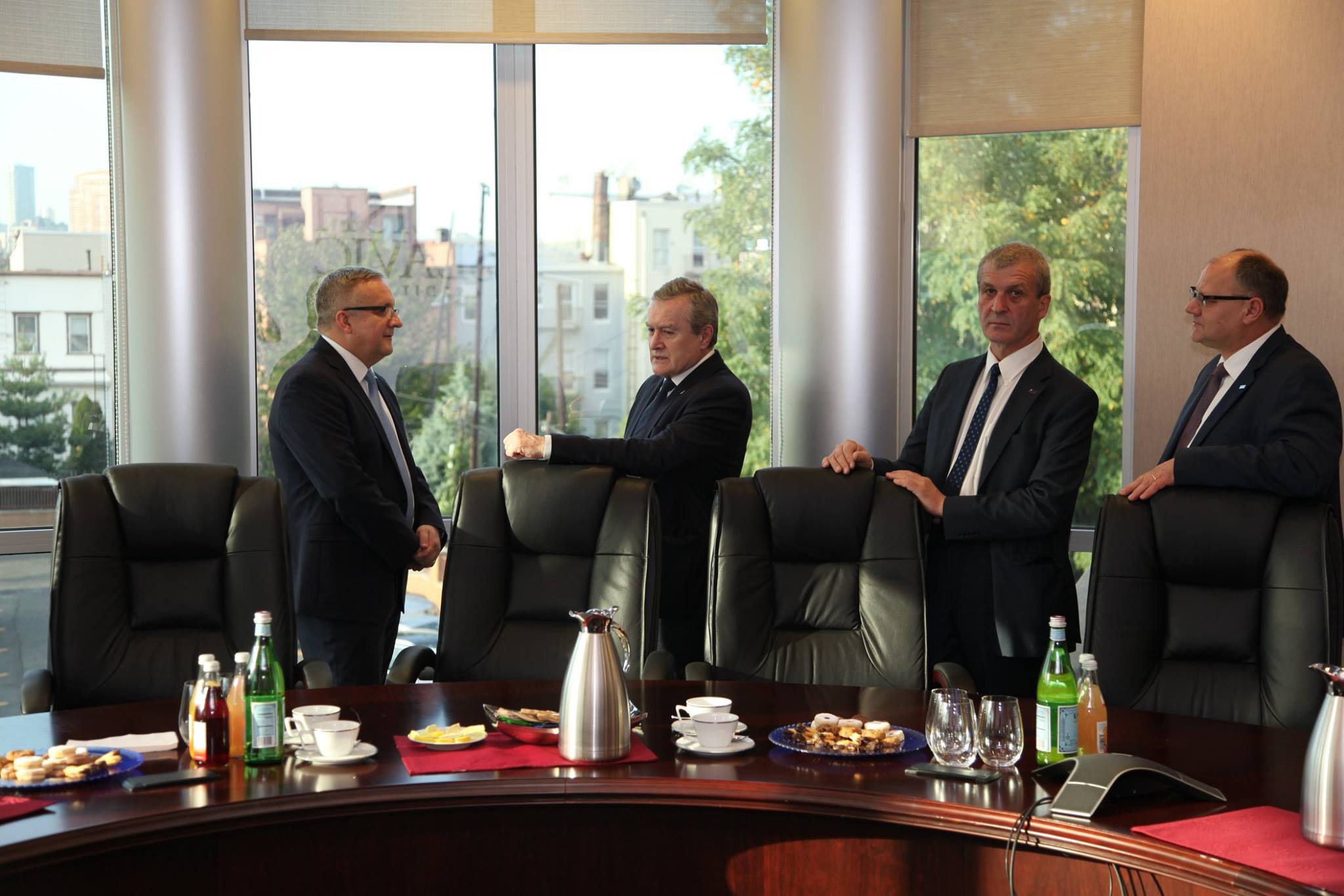 Polish Deputy Prime Minister in Greenpoint - PSFCU