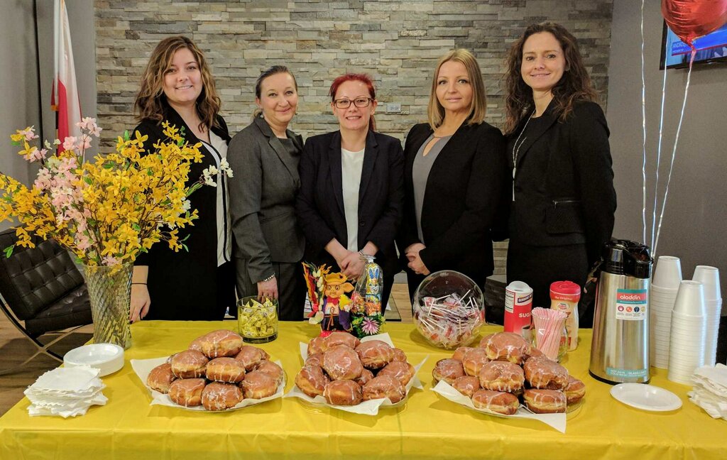 Delicious "paczki" at PSFCU Branch in Schaumburg, Illinois