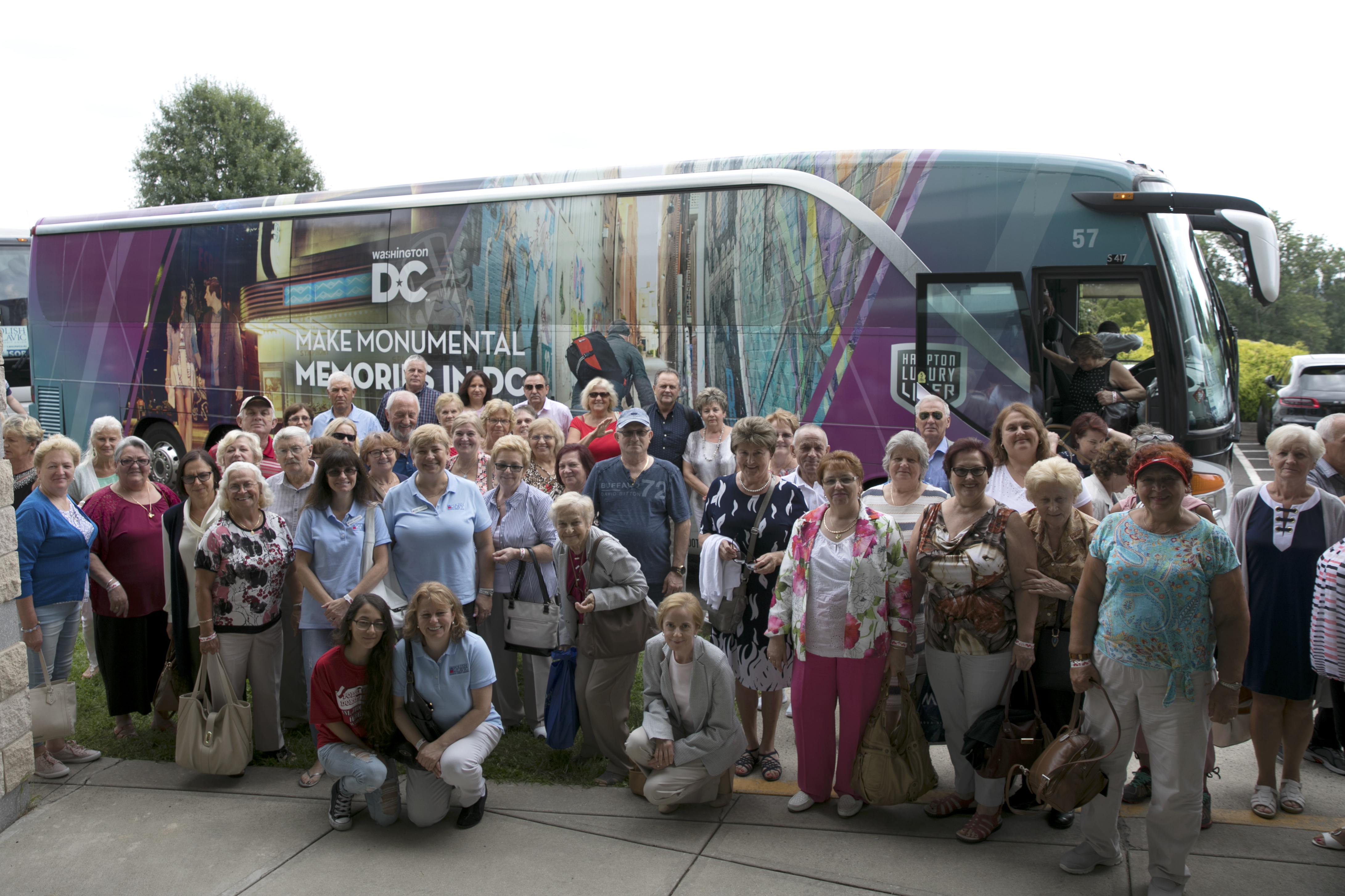 PSFCU senior members from Copiague, NY  at American Czestochowa