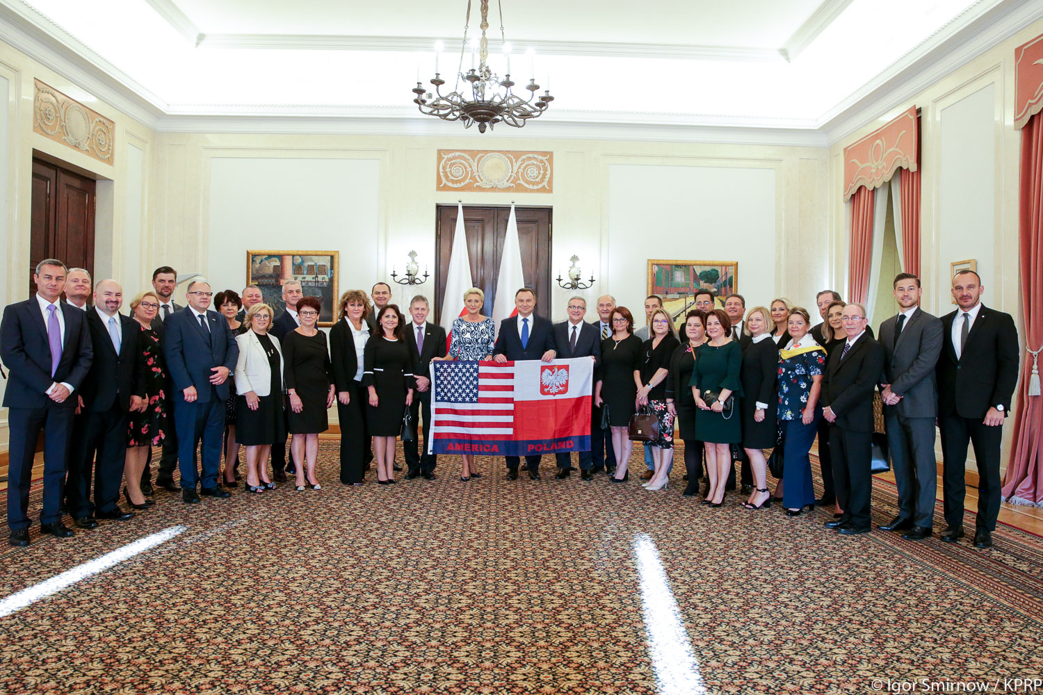 PSFCU at the Presidential Palace in Warsaw