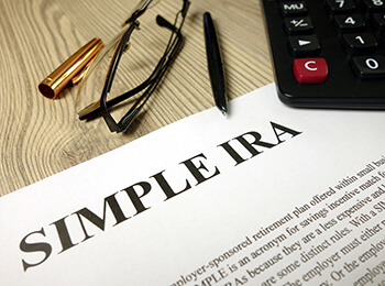 Simple IRA, glasses, IRA