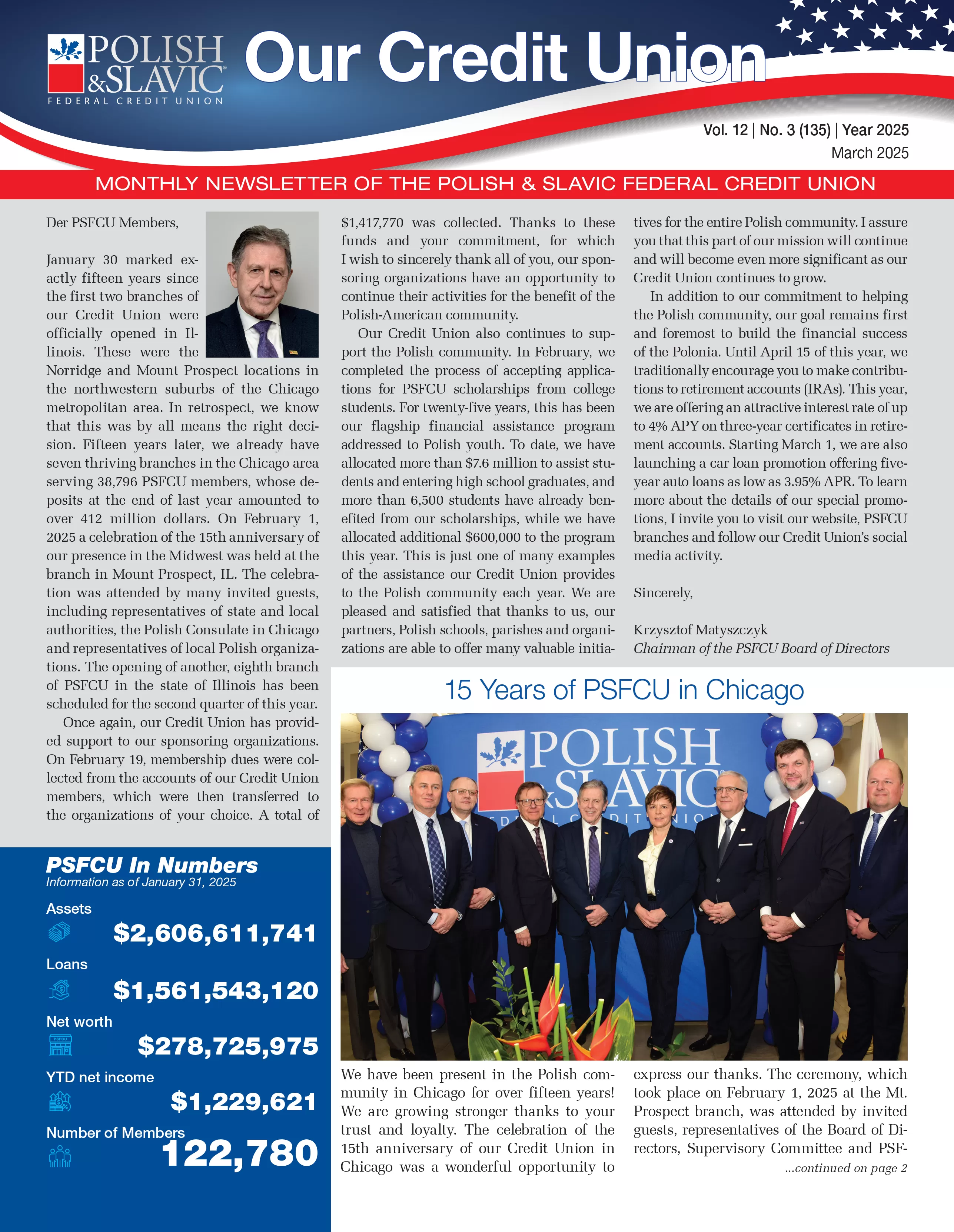 March 2025 PSFCU Newsletter