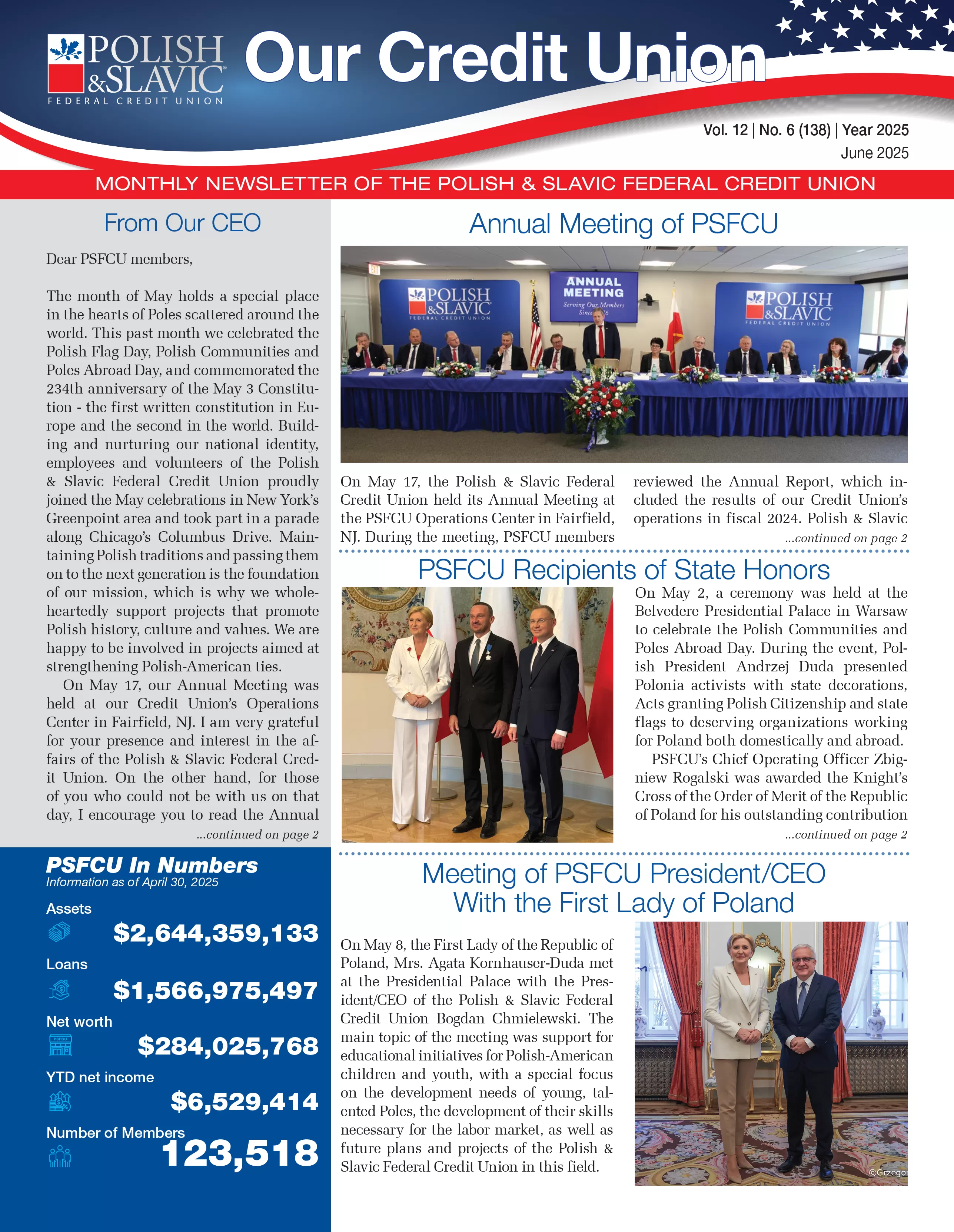 June 2025 PSFCU Newsletter