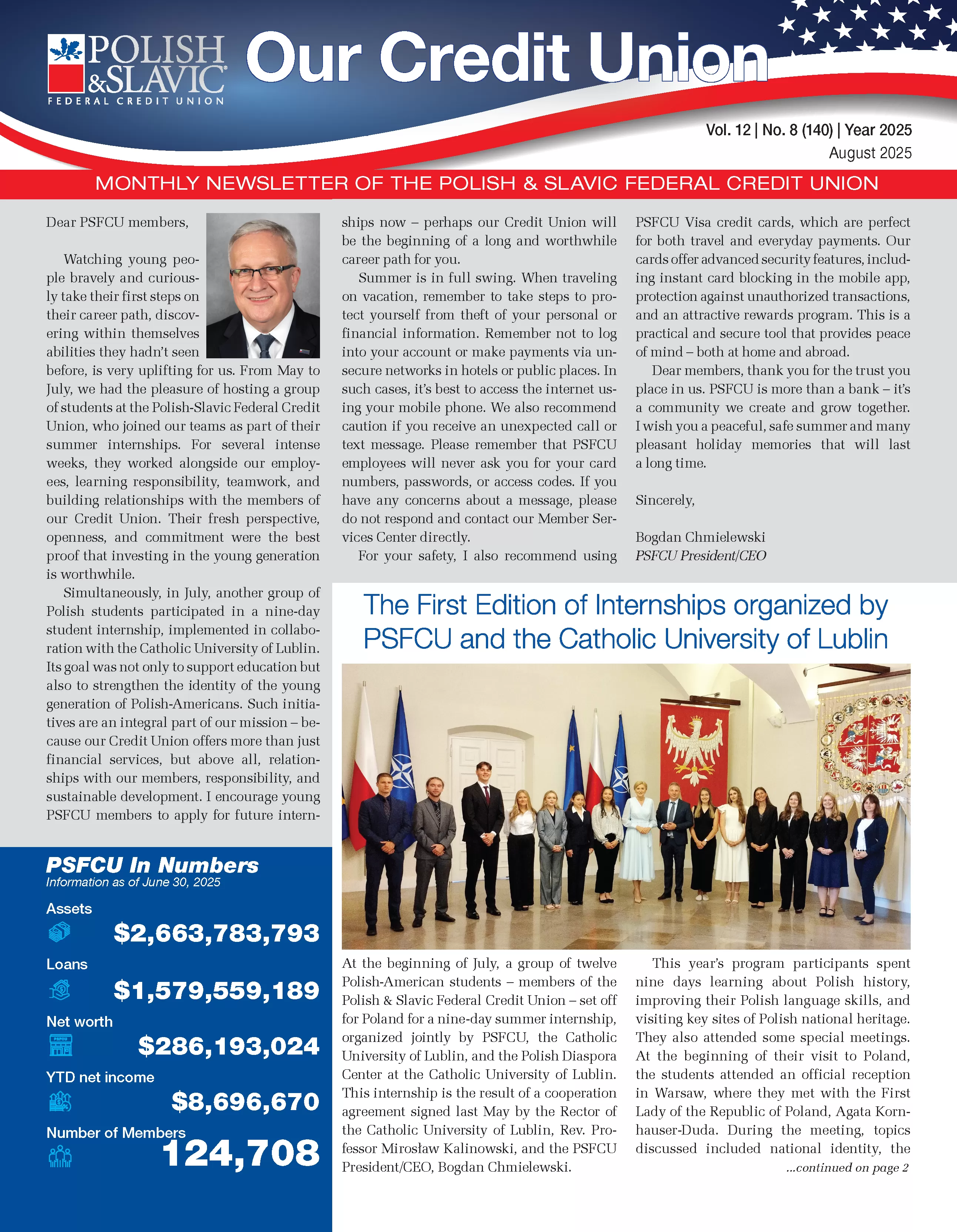 August 2025 PSFCU Newsletter