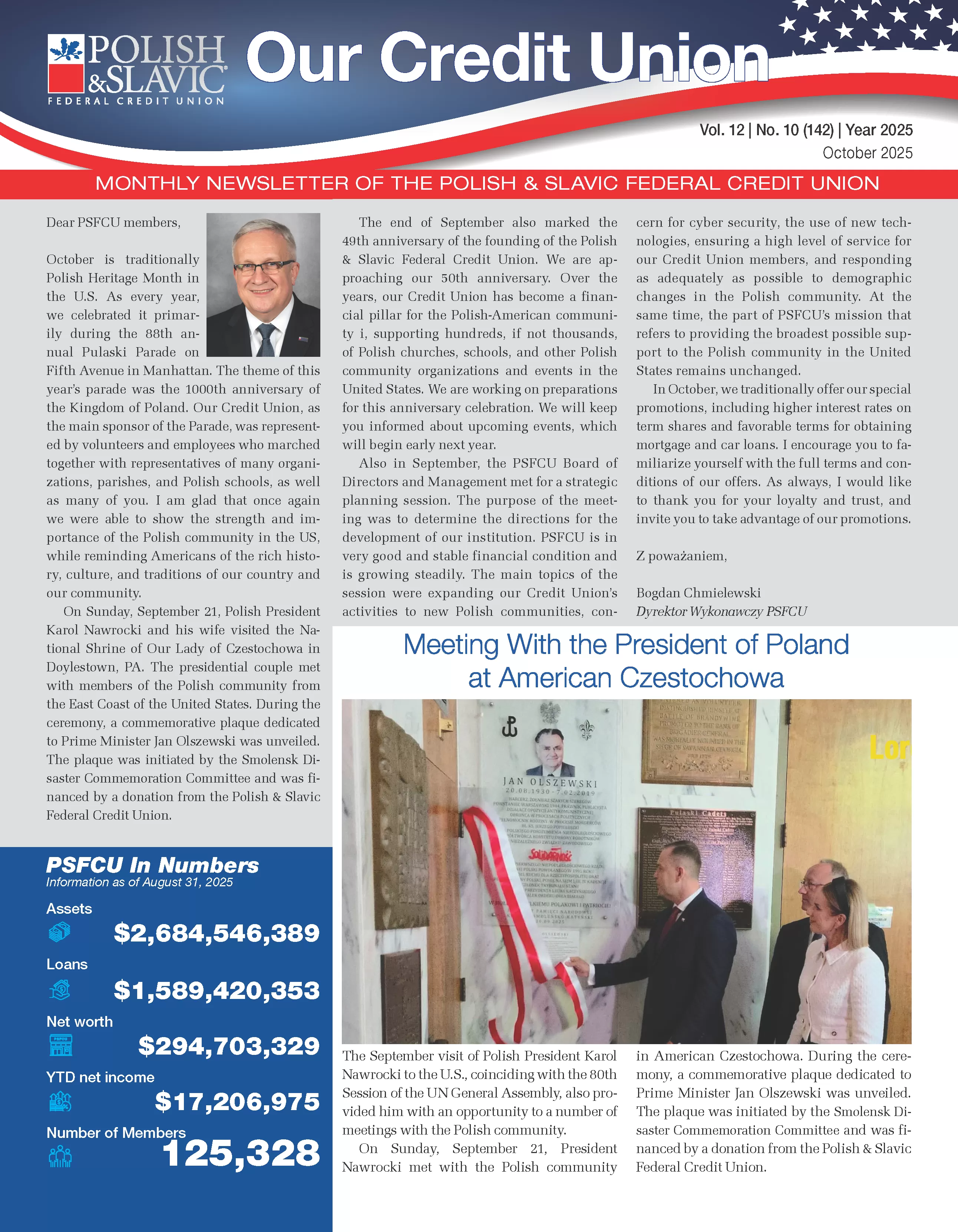 October 2025 PSFCU Newsletter