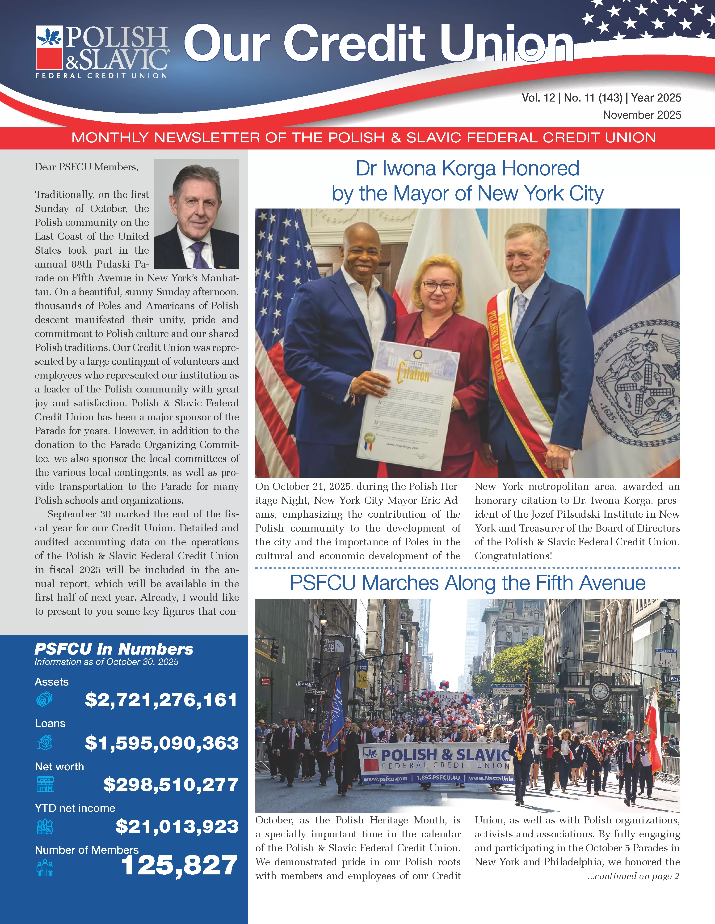 November 2025 PSFCU Newsletter
