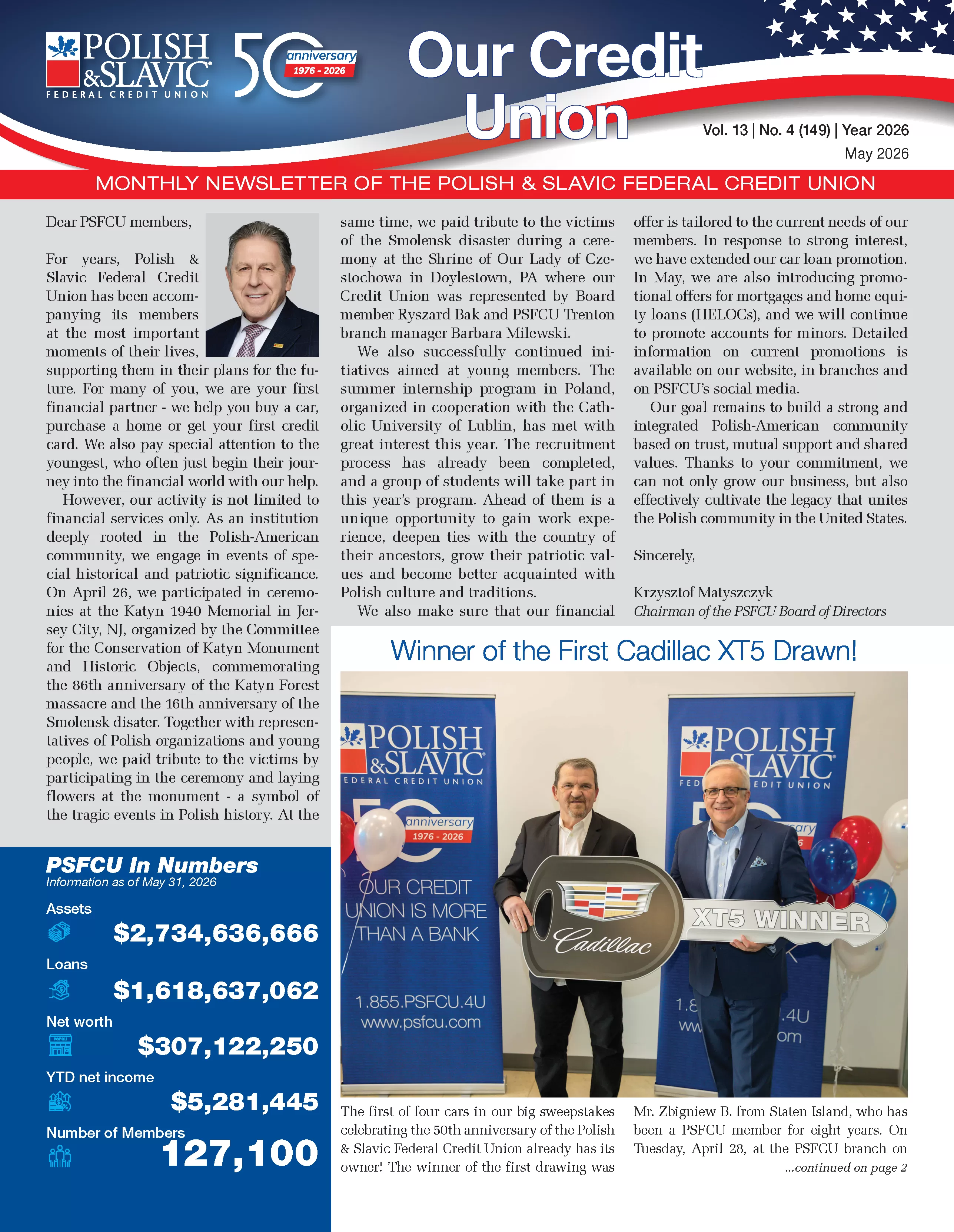 May 2026 PSFCU Newsletter