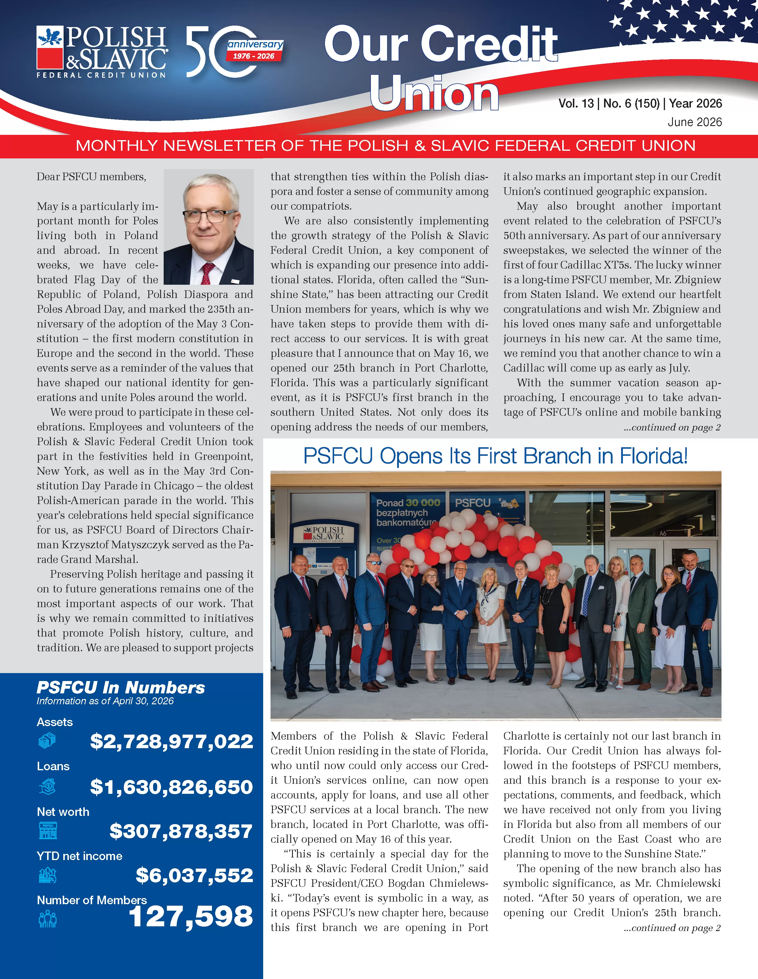 June 2026 PSFCU Newsletter