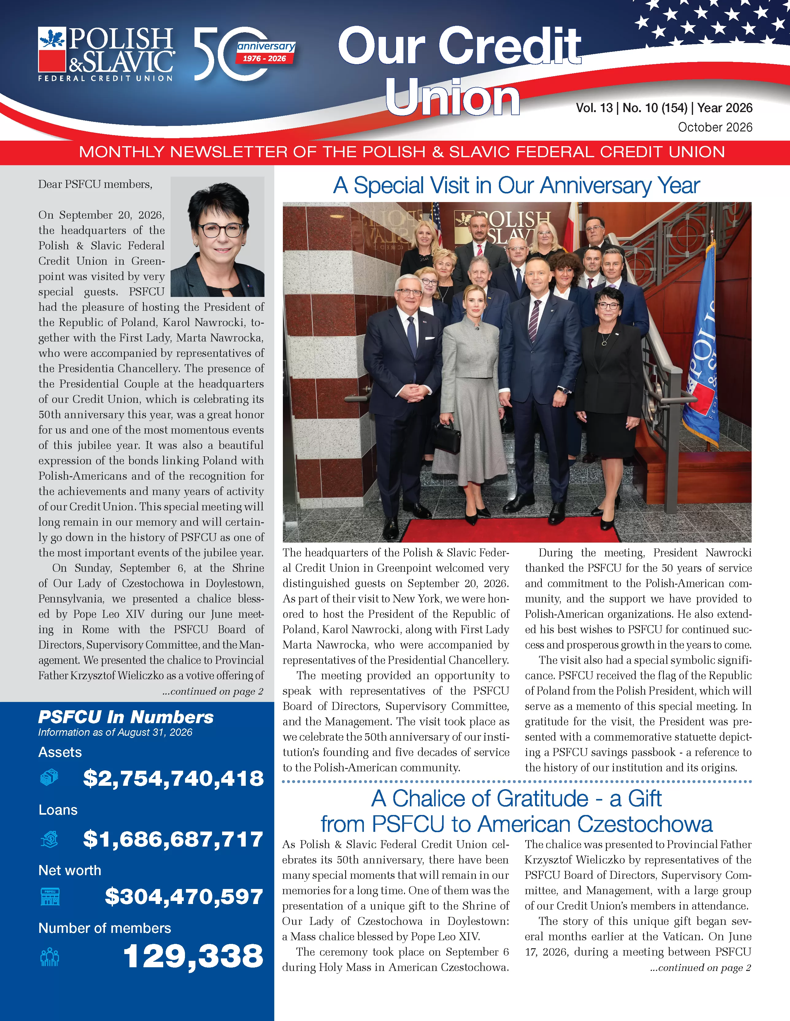 October 2026 PSFCU Newsletter