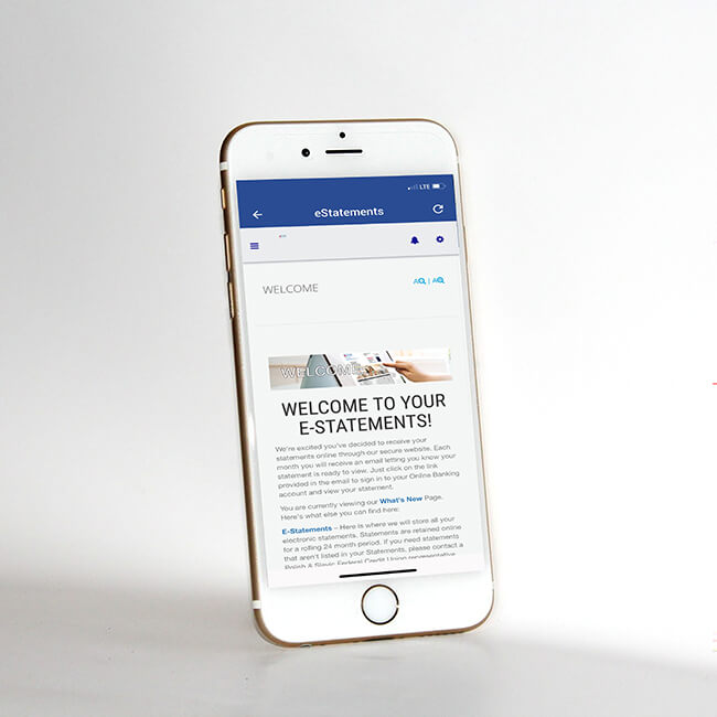 Accessing Your eStatements On a Mobile Device